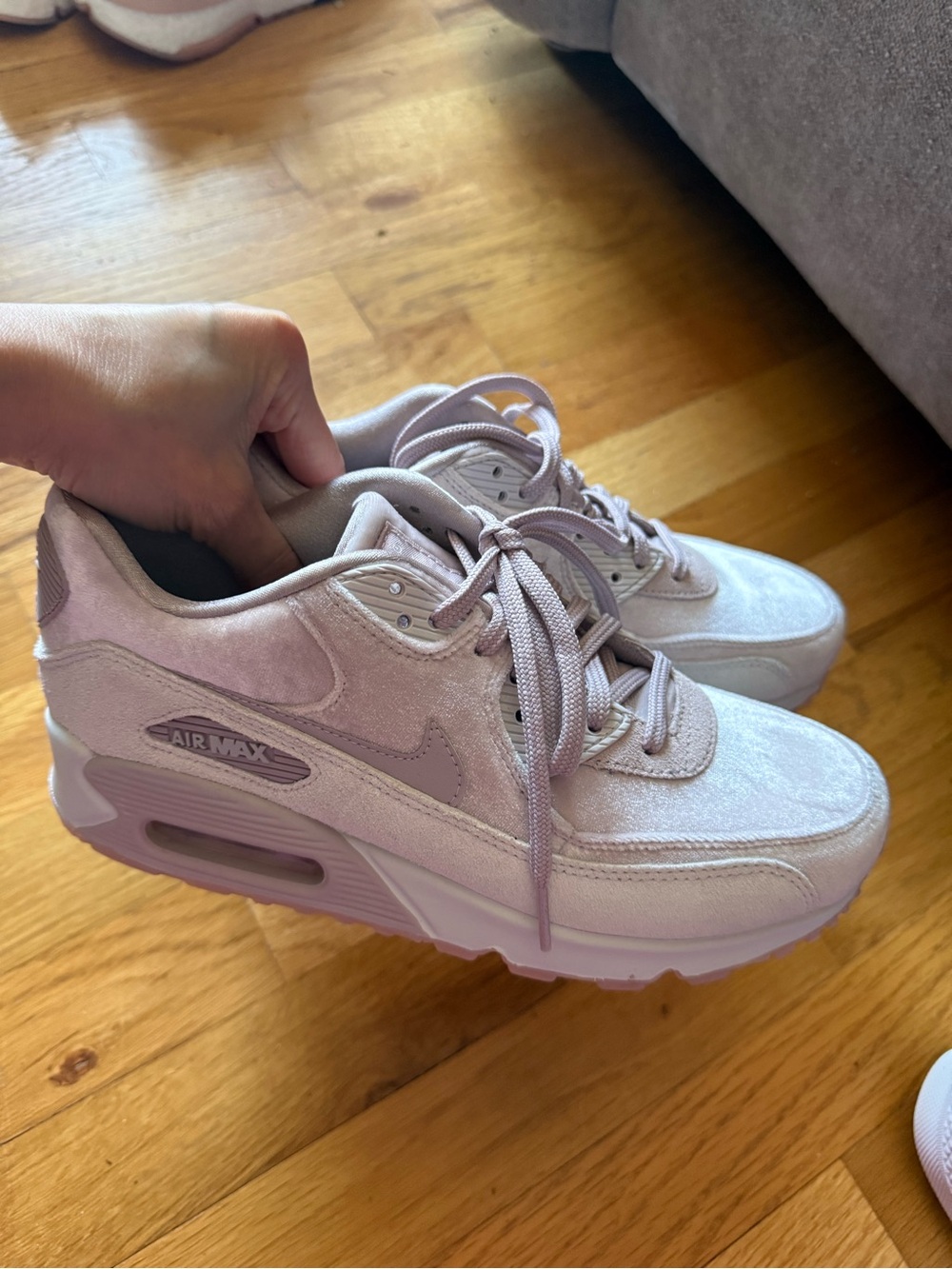 NWOT Nike Air Max 90 LX Women's Sneakers in Particle Rose